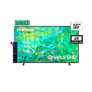 Televisor SAMSUNG Crystal UHD 55" 4K Smart TV UN55CU8000GXPE