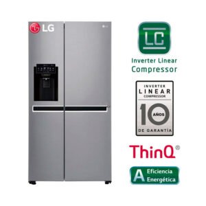 REFRIGERADORA LG SIDE BY SIDE GS65SPPN 601L