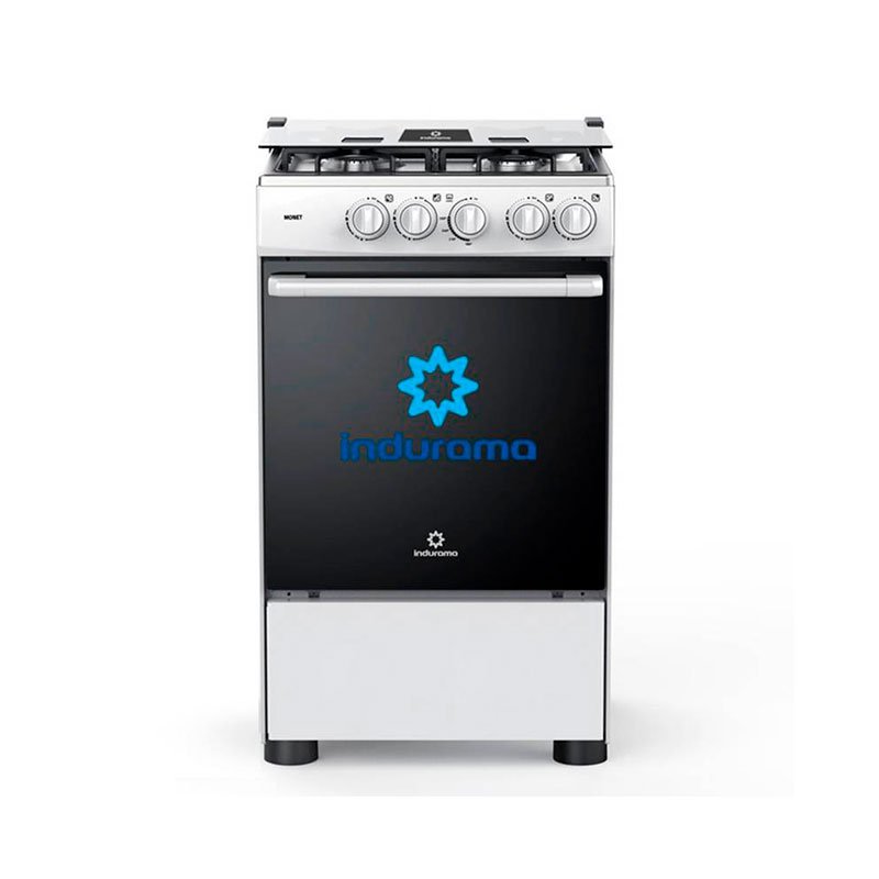 COCINA A GAS INDURAMA 4 QUEMADORES ROSSELLI