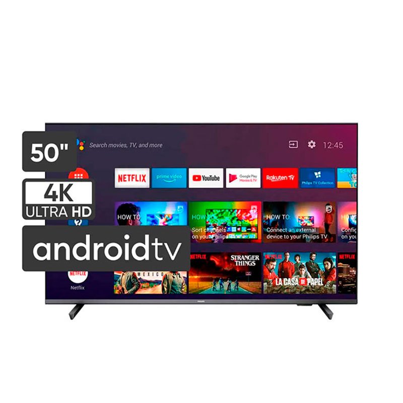 Televisor PHILIPS LED 50'' UHD 4K Smart Tv 50PUD7406