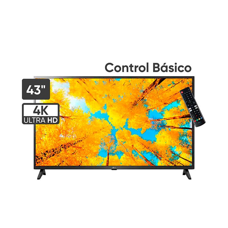 Televisor LG LED 43'' UHD 4K THINQ AI 43UQ7500