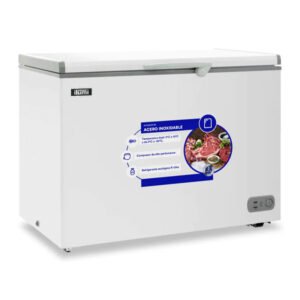 Congelador con tina de Acero Inoxidable de 340 litros Ilumi TFI-3400WH