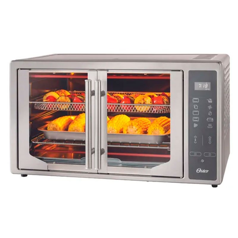 Horno Digital 42L Puerta Francesa 10 funciones Oster TSSTTVFDDAF