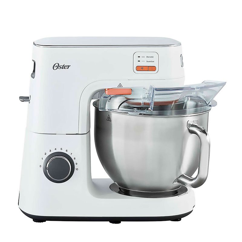 Batidora Planetaria Oster 5.2L Heatsoft FPSTSMPL4W Blanco