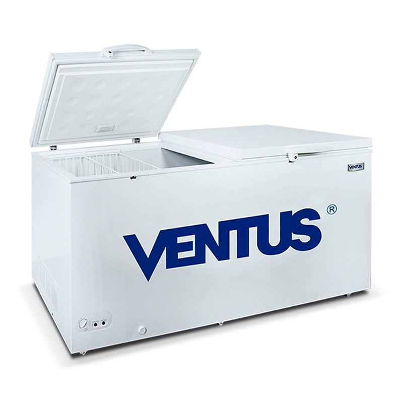 Congeladora Ventus Tapa Dura dual CTVD-600