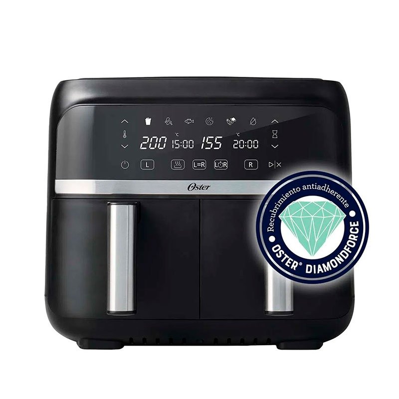 Freidora de Aire Dual 7.6L Oster CKSTAF7MCDDF