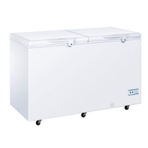 Congelador horizontal de 430L blanco mabe