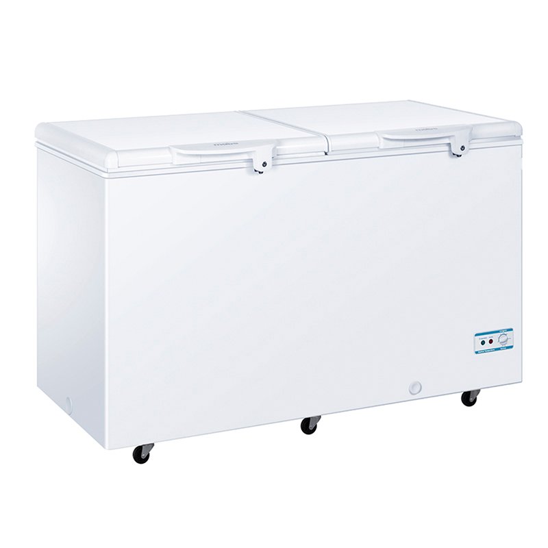 Congelador horizontal de 430L blanco mabe