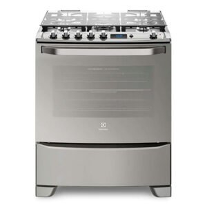 Cocina Electrolux 76GSR 5 hornillas Inox