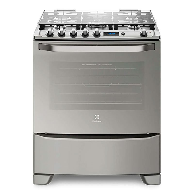 Cocina Electrolux 76GSR 5 hornillas Inox