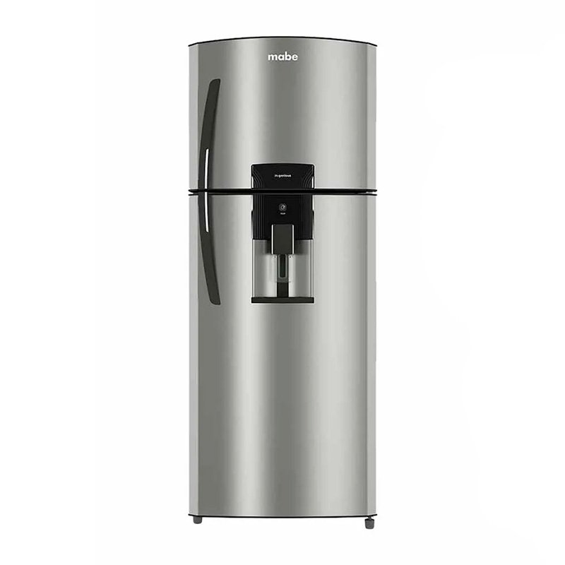 Refrigeradora No frost 391 Lts Netos Inox Mabe - RMP405FYPU