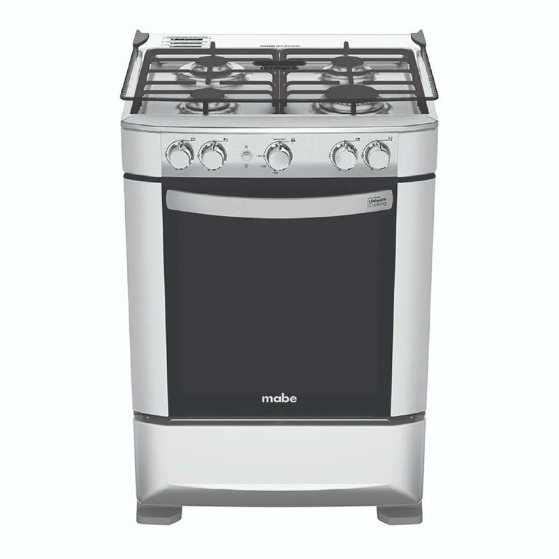Cocina Mabe CMP6015SG0 De Pie a Gas 4 Quemadores Grafito