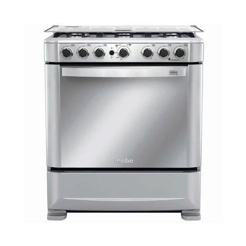 Cocina a Gas MABE 6 Quemadores CMP7630FX0 Inox