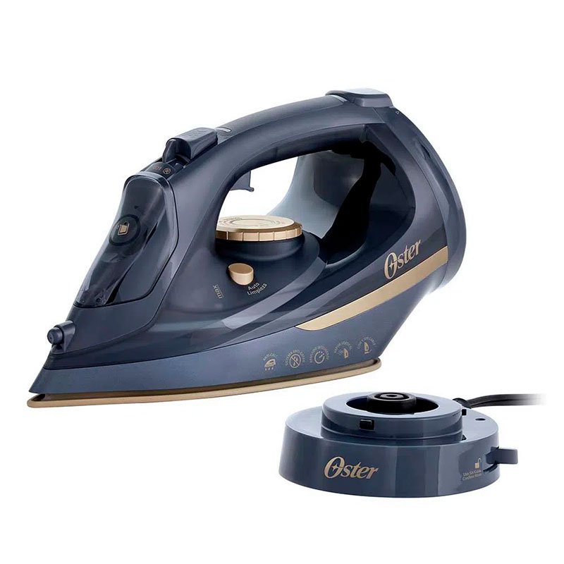Plancha de vapor inalámbrica Oster 2 en 1 con suela de cerámica GCSTCC5000