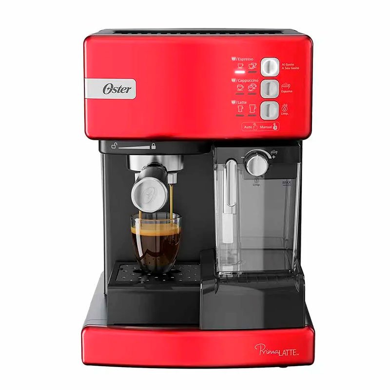 Cafetera Oster Espresso PrimaLatte BVSTEM6603R