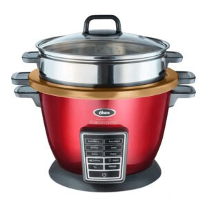 Arrocera multifunción 10 en 1 Oster con recubrimiento antiadherente Bioceramic de 2.2L CKSTRC9030R